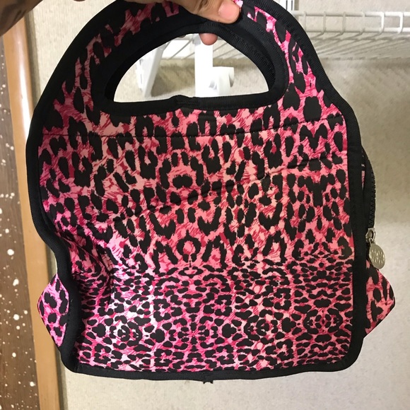 Pink leopard bag - Picture 3 of 4